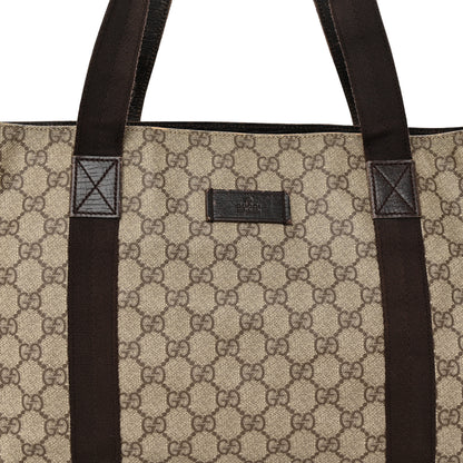Gucci GG Plus Monogram Medium Tote Dark Brown 8 of 12