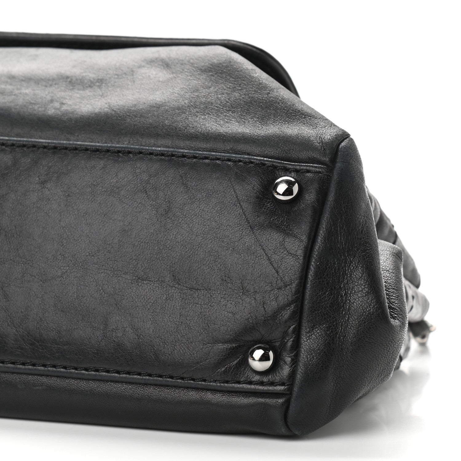 Chanel Lambskin Rock and Chic Shoulder Bag Black 8 of 12