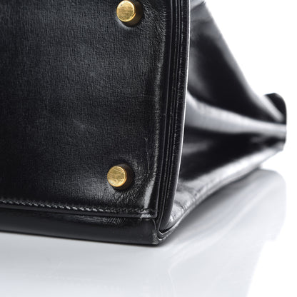 Hermes Box Kelly Retourne 32 Black 46 of 47