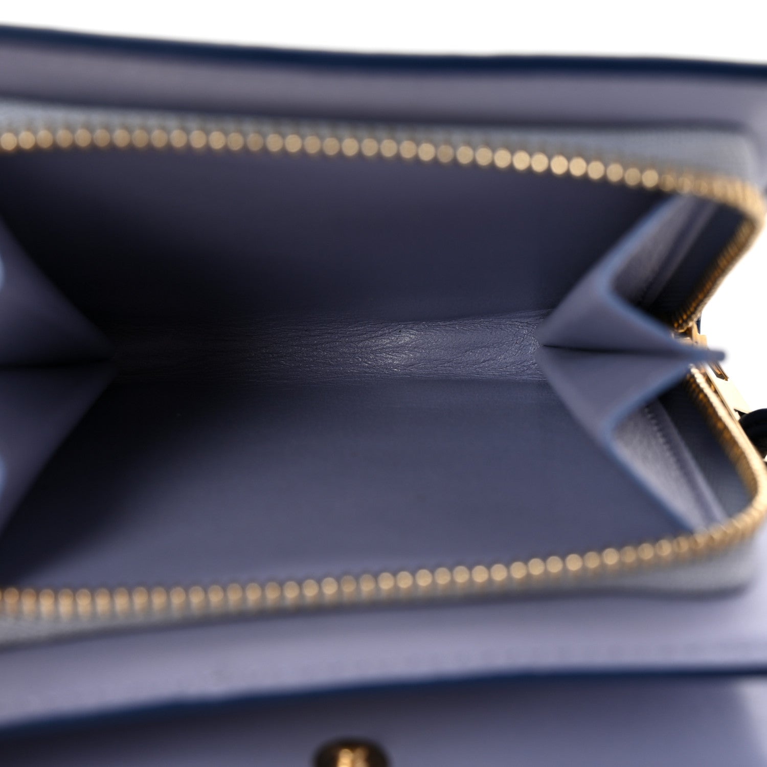 Loewe X HOWL'S MOVING CASTLE Classic Calfskin Magical Sky Compact Zip Wallet Marine 6 of 9