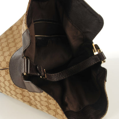 Gucci Monogram Charlotte Medium Hobo Brown 7 of 7
