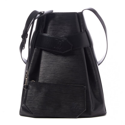 Louis Vuitton Epi Sac D'Epaule GM Black 1 of 8