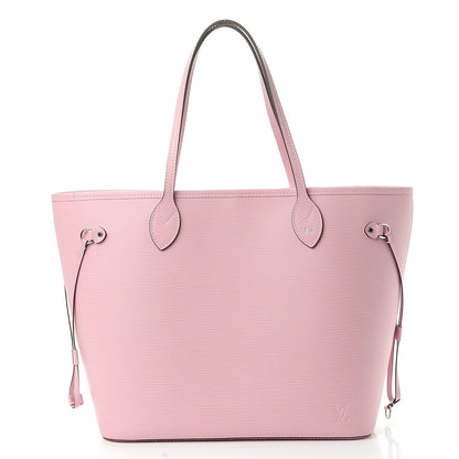 Louis Vuitton Epi Neverfull MM Rose Ballerine 3 of 13