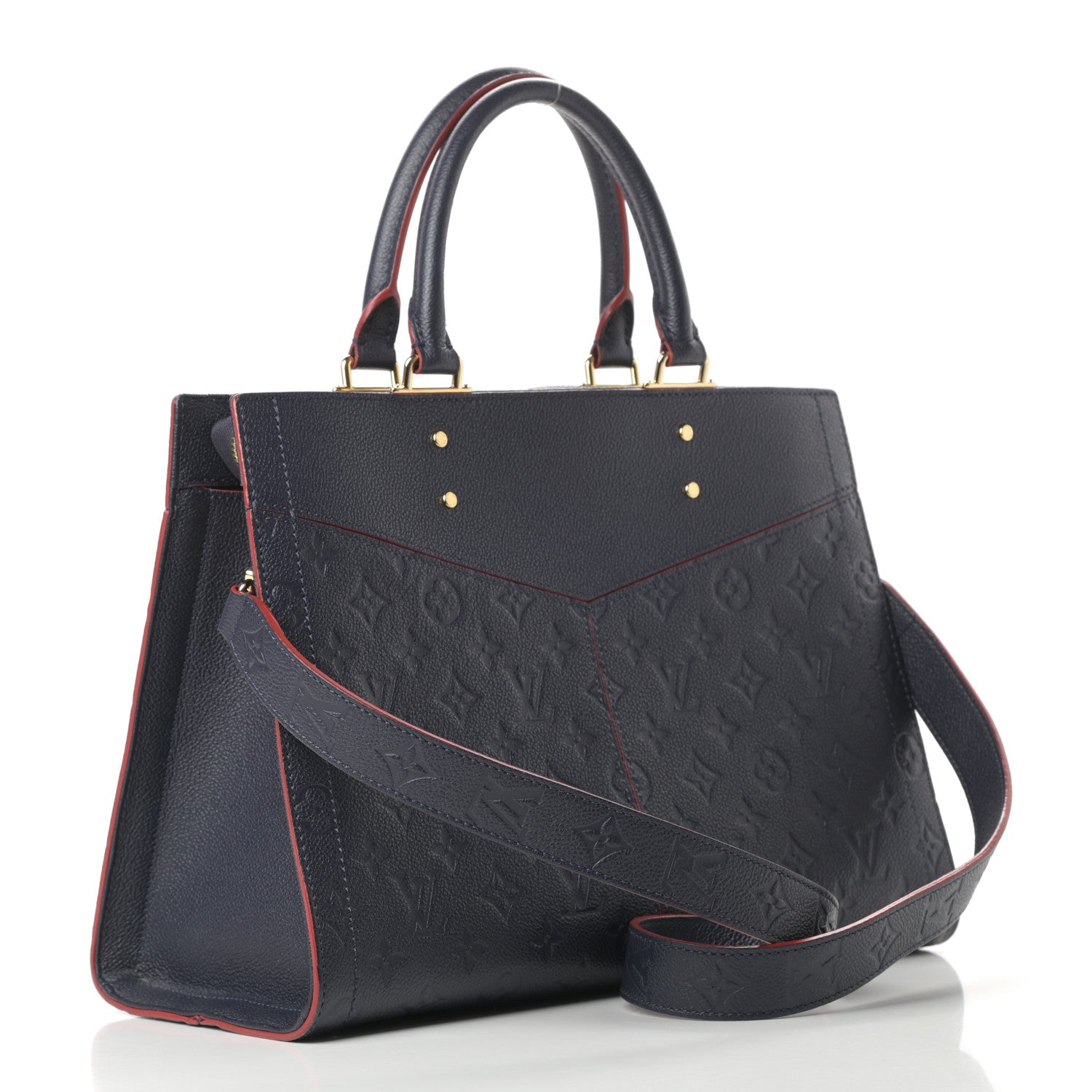 Louis Vuitton Empreinte Sully MM Marine Rouge 3 of 11