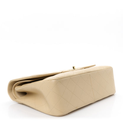 Chanel Caviar Quilted Jumbo Double Flap Beige 4 of 12