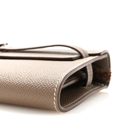 Hermes Epsom Kelly Wallet To Go Etoupe 9 of 10