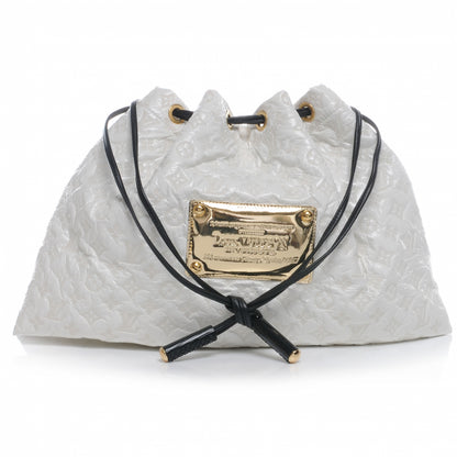 Louis Vuitton Vinyl Monogram Squishy Inventeur White 1 of 7