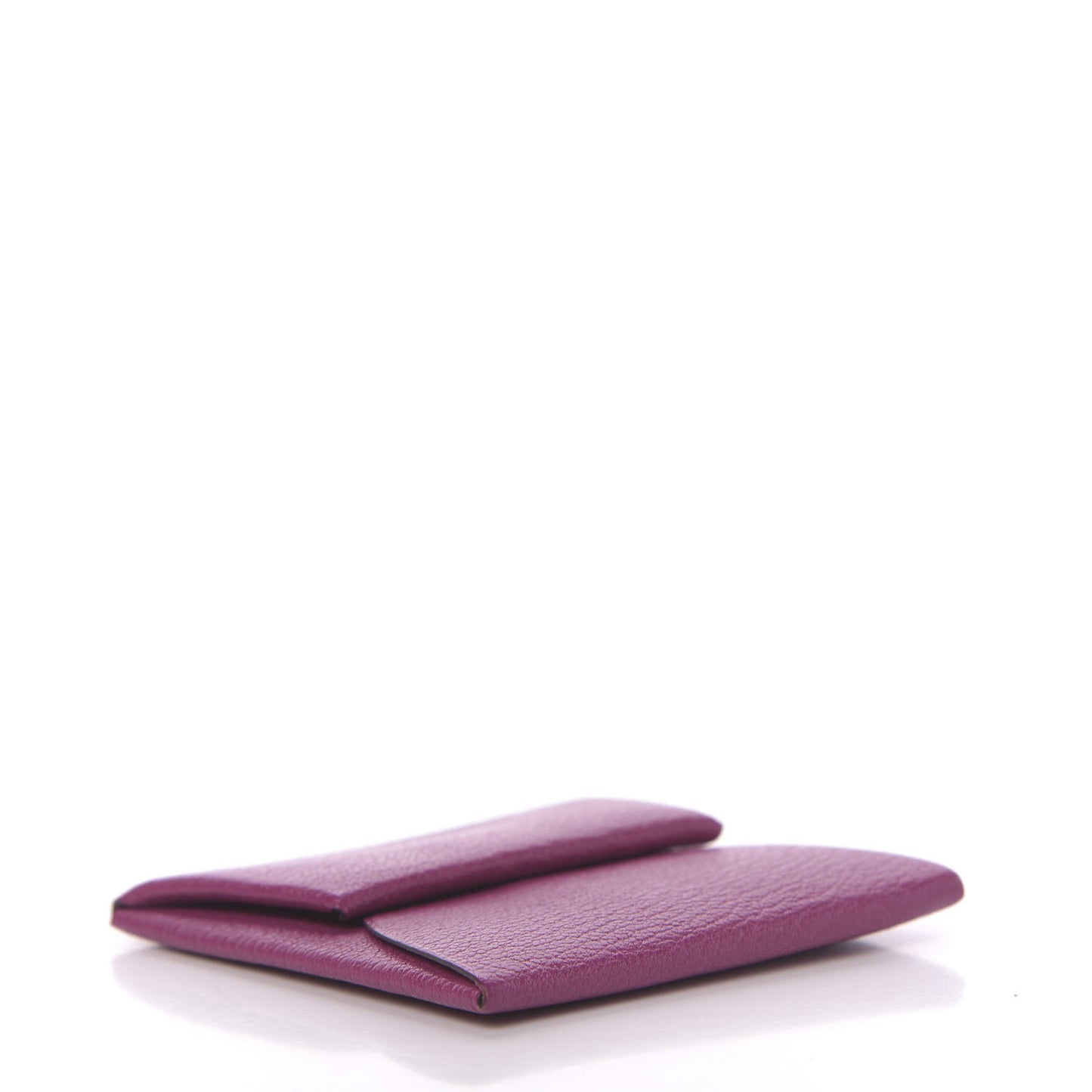 Chevre Mysore Bastia Coin Purse Rose Pourpre