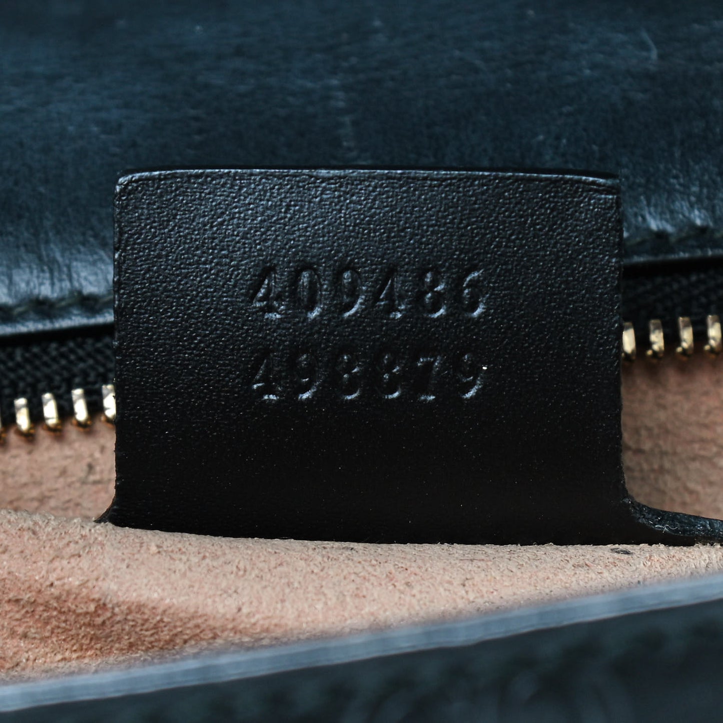 Guccissima Medium Padlock Shoulder Bag Black