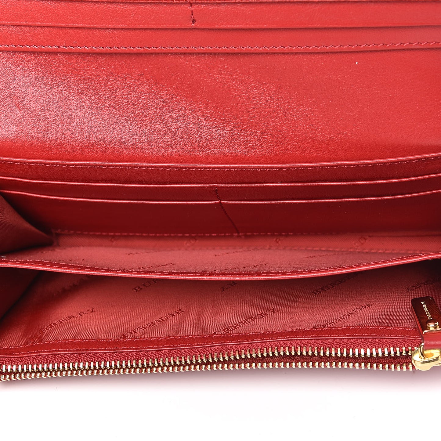 Patent Glitter Porter Continental Wallet Military Red