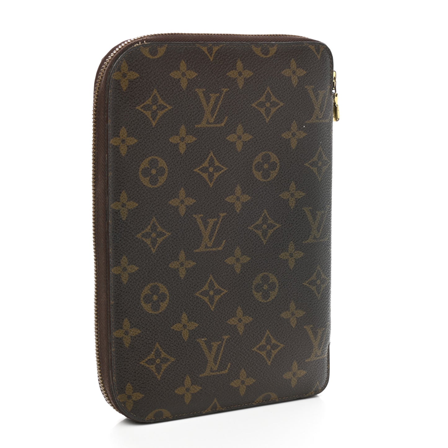 Monogram Zipped Passport Agenda Wallet