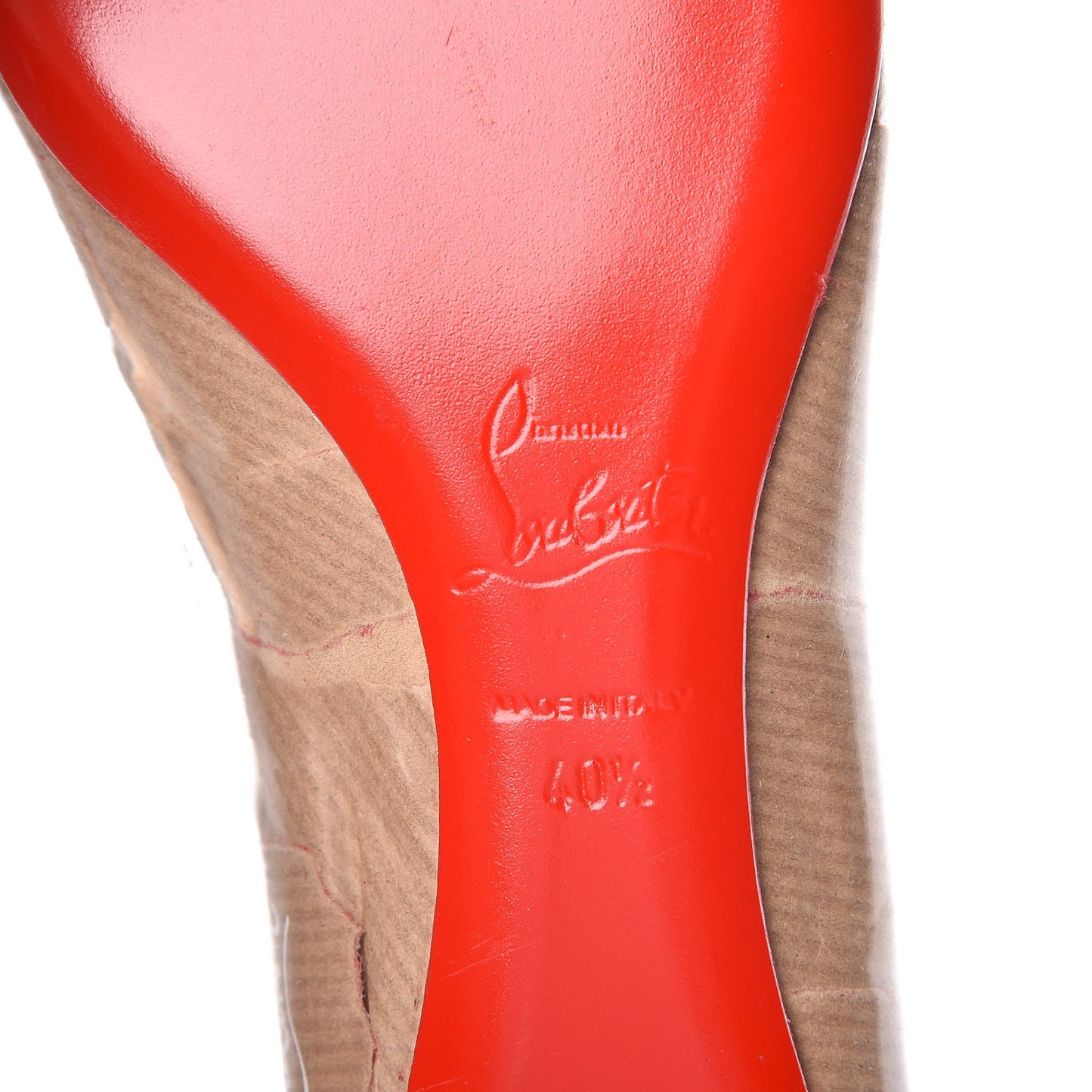 Loubi Kraft PVC Ballalla Flats 40.5 Multi