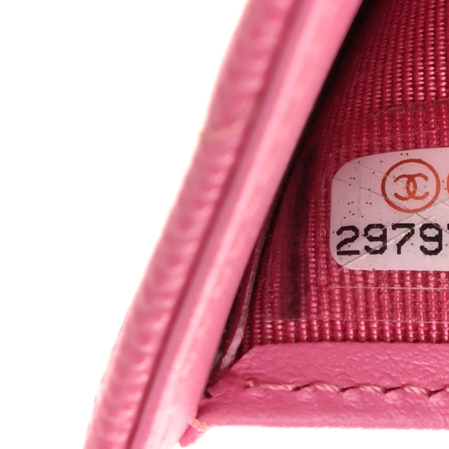 Chanel Caviar Quilted Compact Flap Wallet Pink 8 of 8