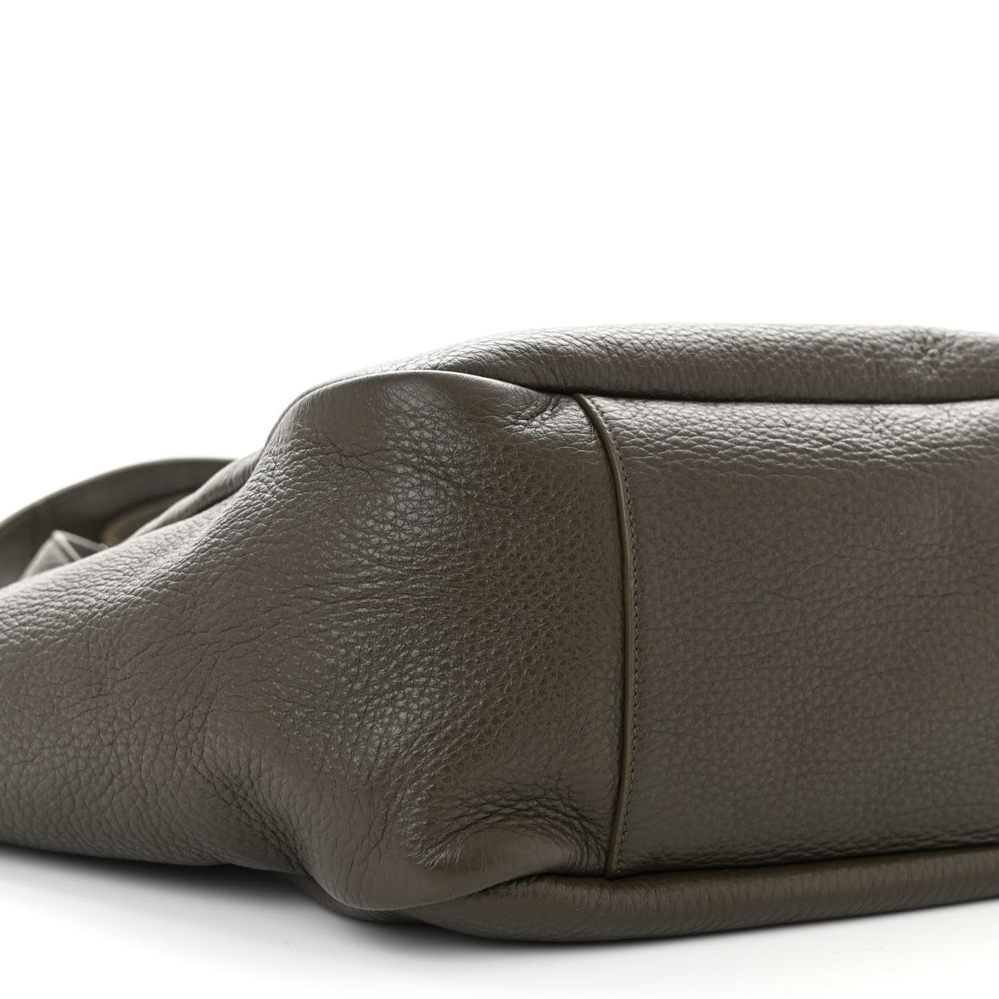 Grained Deerskin Bea Tote Musk