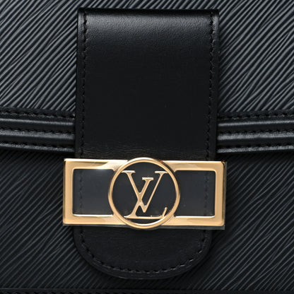 Louis Vuitton Epi Dauphine MM Black 6 of 9