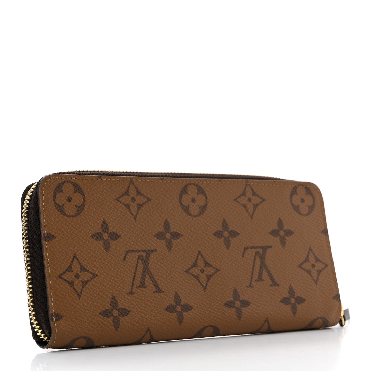 LOUIS VUITTON Reverse Monogram Clemence Wallet