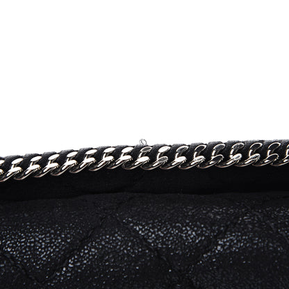 Stella McCartney Shaggy Deer Quilted Falabella Crossbody Bag Black 10 of 10