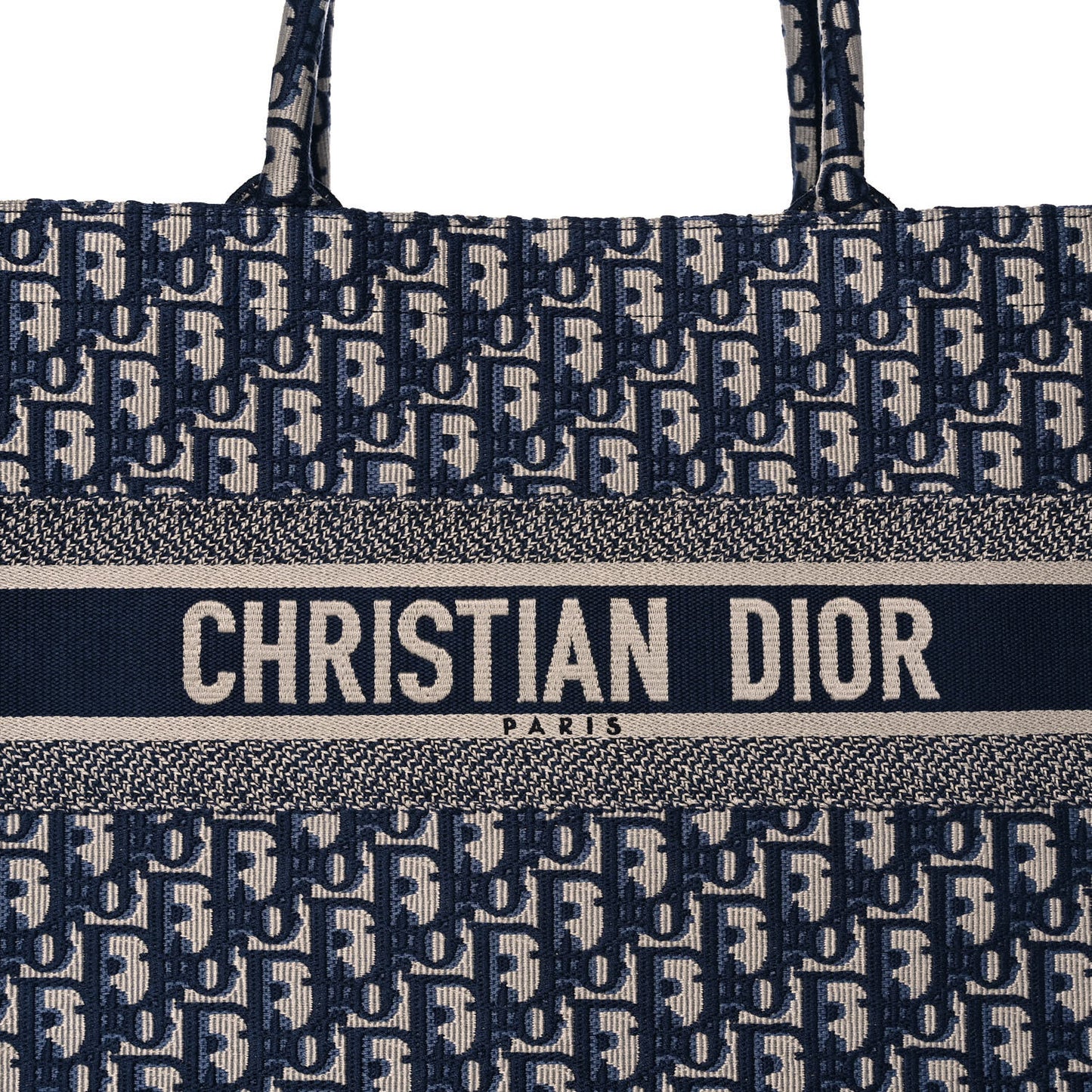 Oblique Medium Book Tote Blue Multicolor