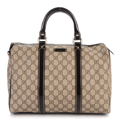 Gucci GG Plus Monogram Medium Joy Boston Dark Brown 1 of 7