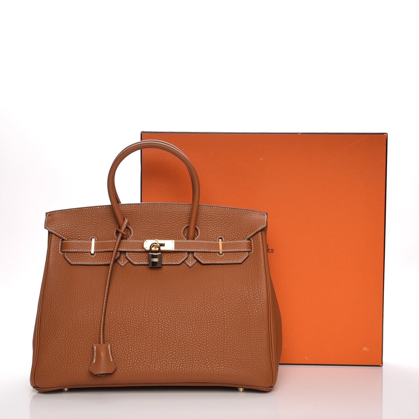 Togo Birkin 35 Gold