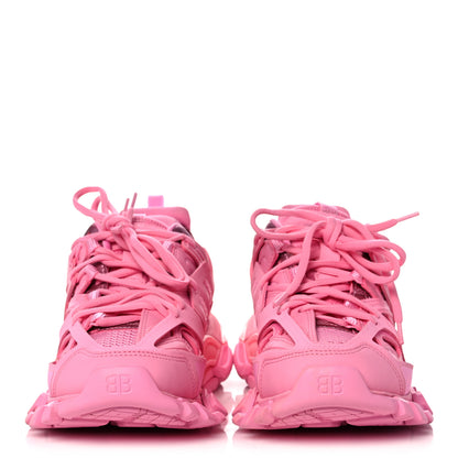 Balenciaga Mesh Nylon Womens Track Sneakers 37 Pink 2 of 6