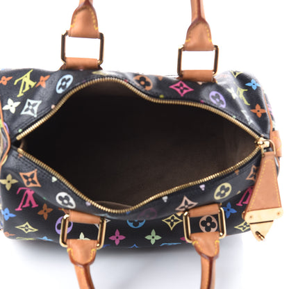 Louis Vuitton Monogram Multicolor Speedy 30 Black 5 of 18
