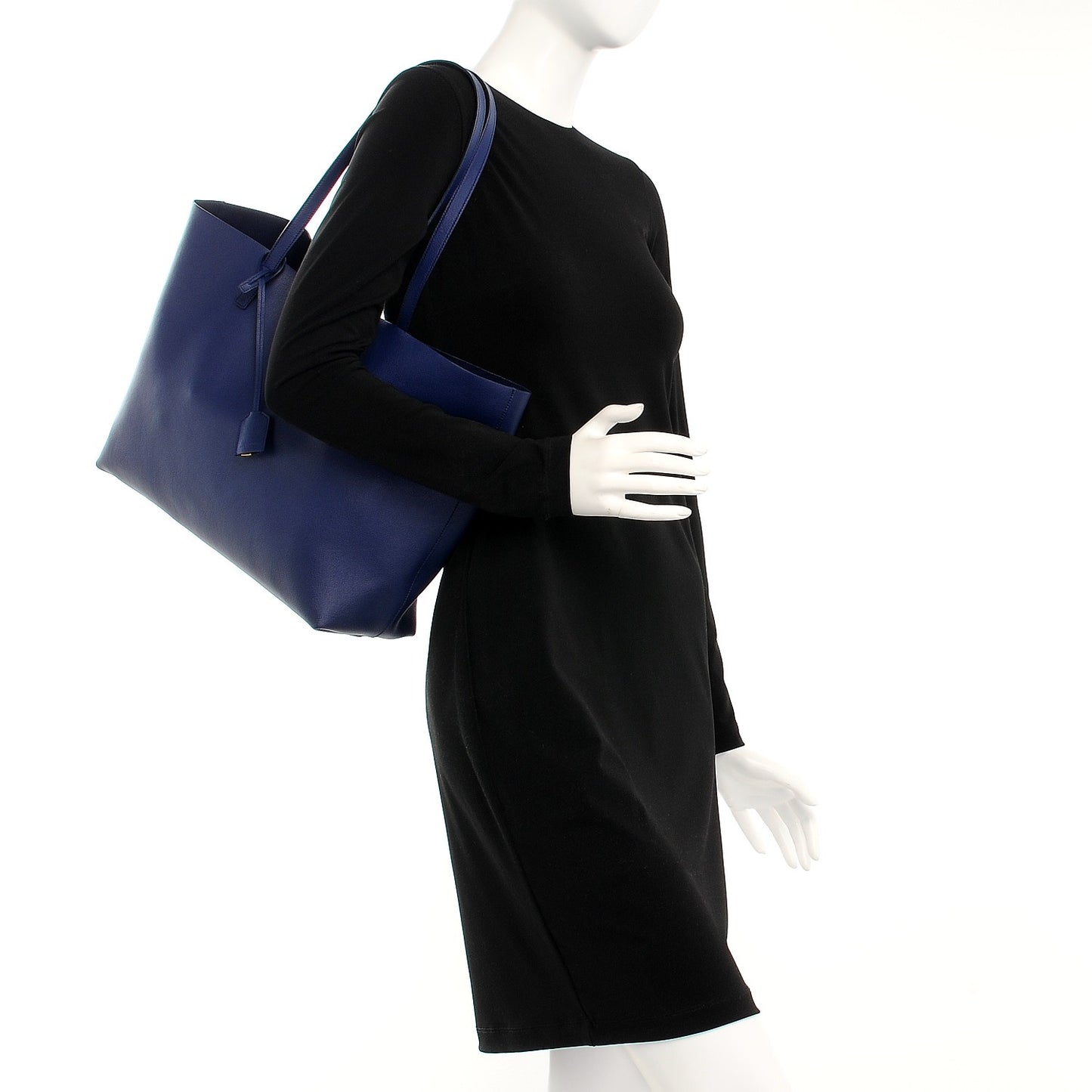 Calfskin Large Shopping Tote Marinette