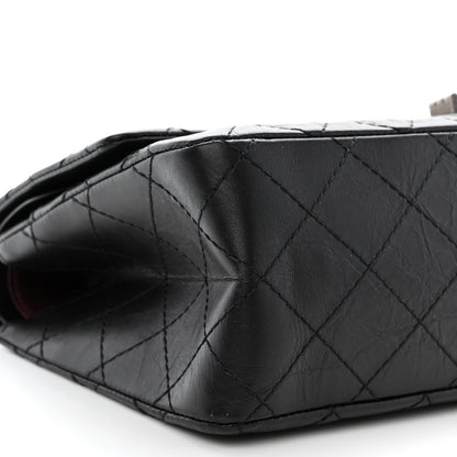 Chanel Aged Calfskin Quilted 2.55 Reissue 226 Flap Black 9 of 10