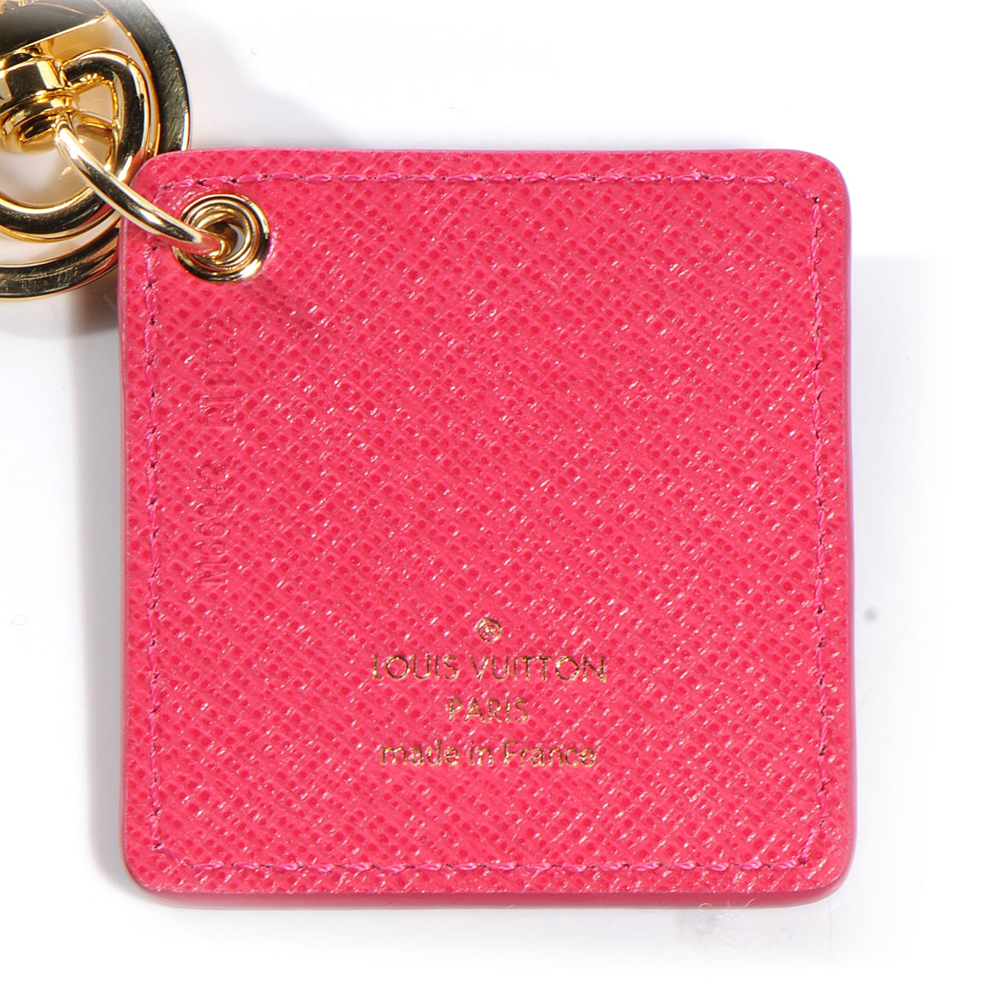 Monogram Illustre Carousel Bag Charm Key Ring Pink