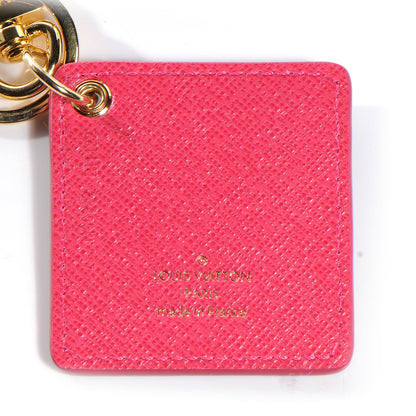 Louis Vuitton Monogram Illustre Carousel Bag Charm Key Ring Pink 4 of 7