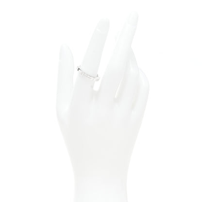 Cartier 18K White Gold 2.5mm Maillon Panthere Wedding Band Ring 54 6.75 2 of 4