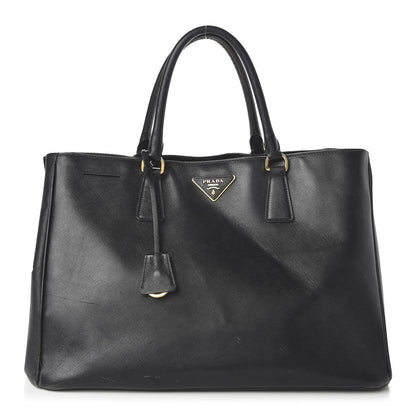 Prada Saffiano Lux Large Tote Black 1 of 12