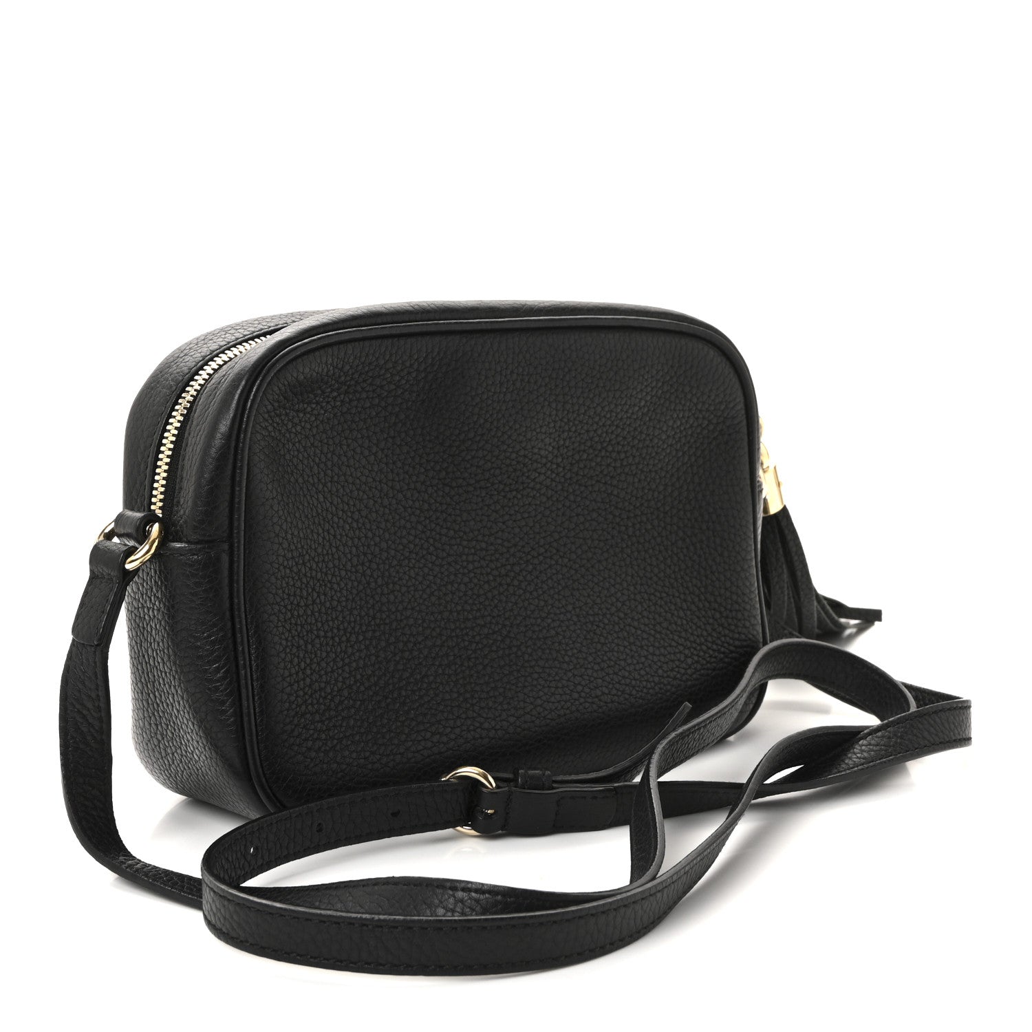 Gucci Pebbled Calfskin Small Soho Disco Bag Black 3 of 10