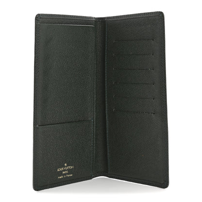 Louis Vuitton Taiga Brazza Wallet  Dark Green 5 of 10