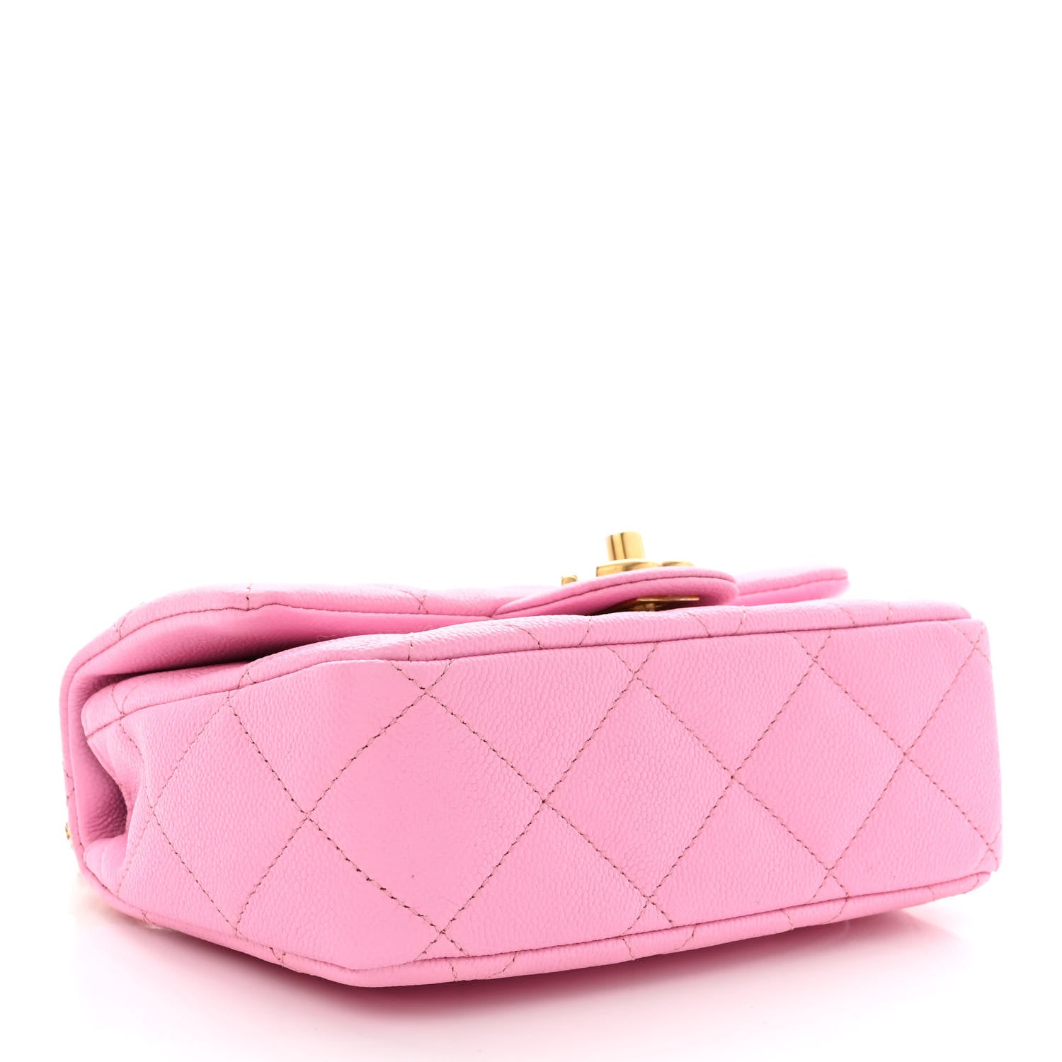 Chanel Caviar Quilted Mini Sweetheart Flap Lilac 4 of 11