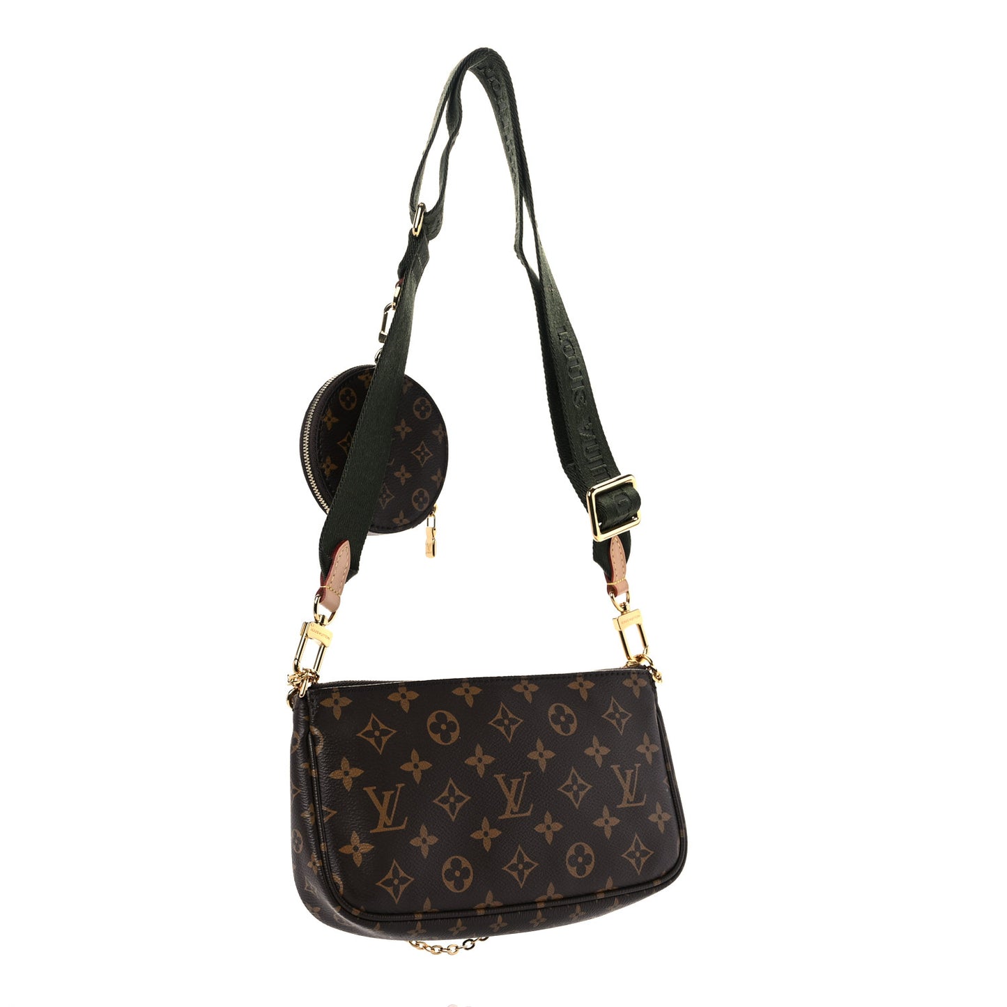Monogram Multi Pochette Accessories Kaki