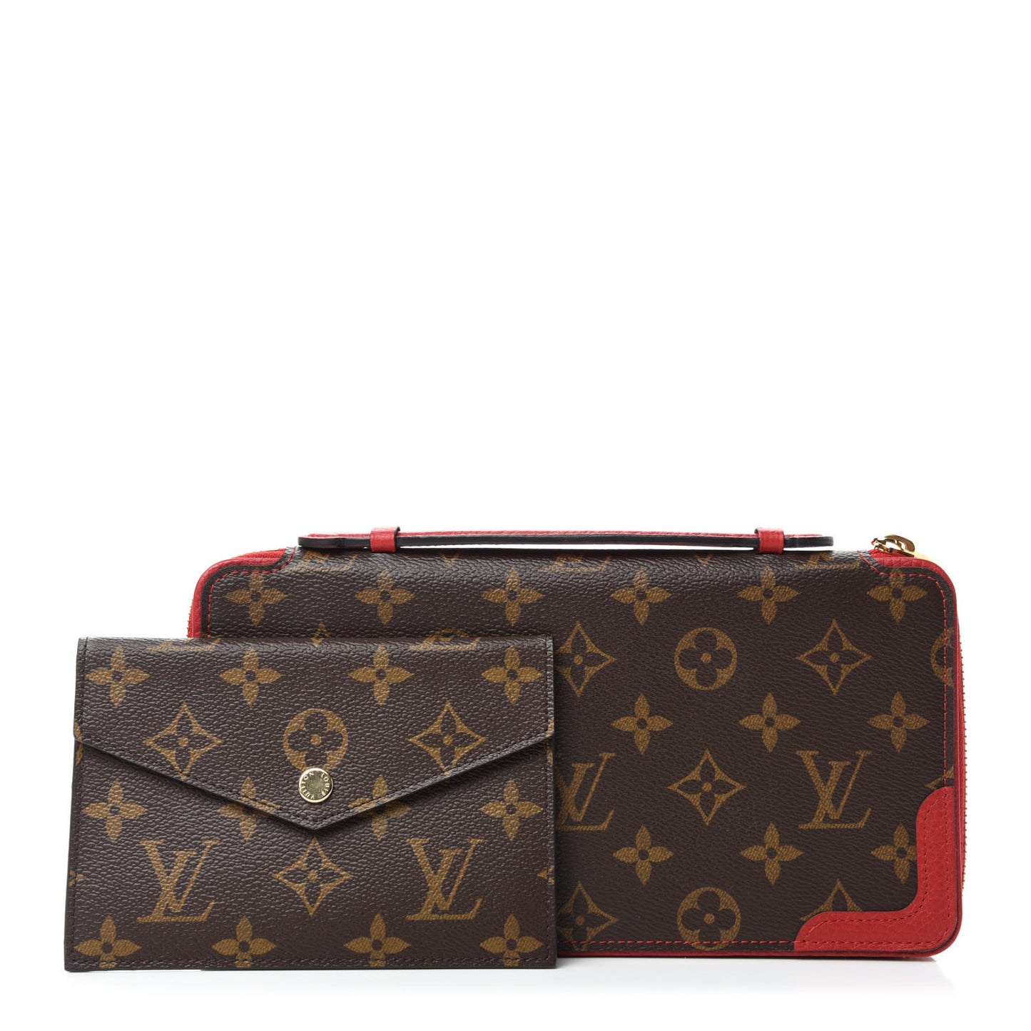 Monogram Retiro Daily Organizer Cherry