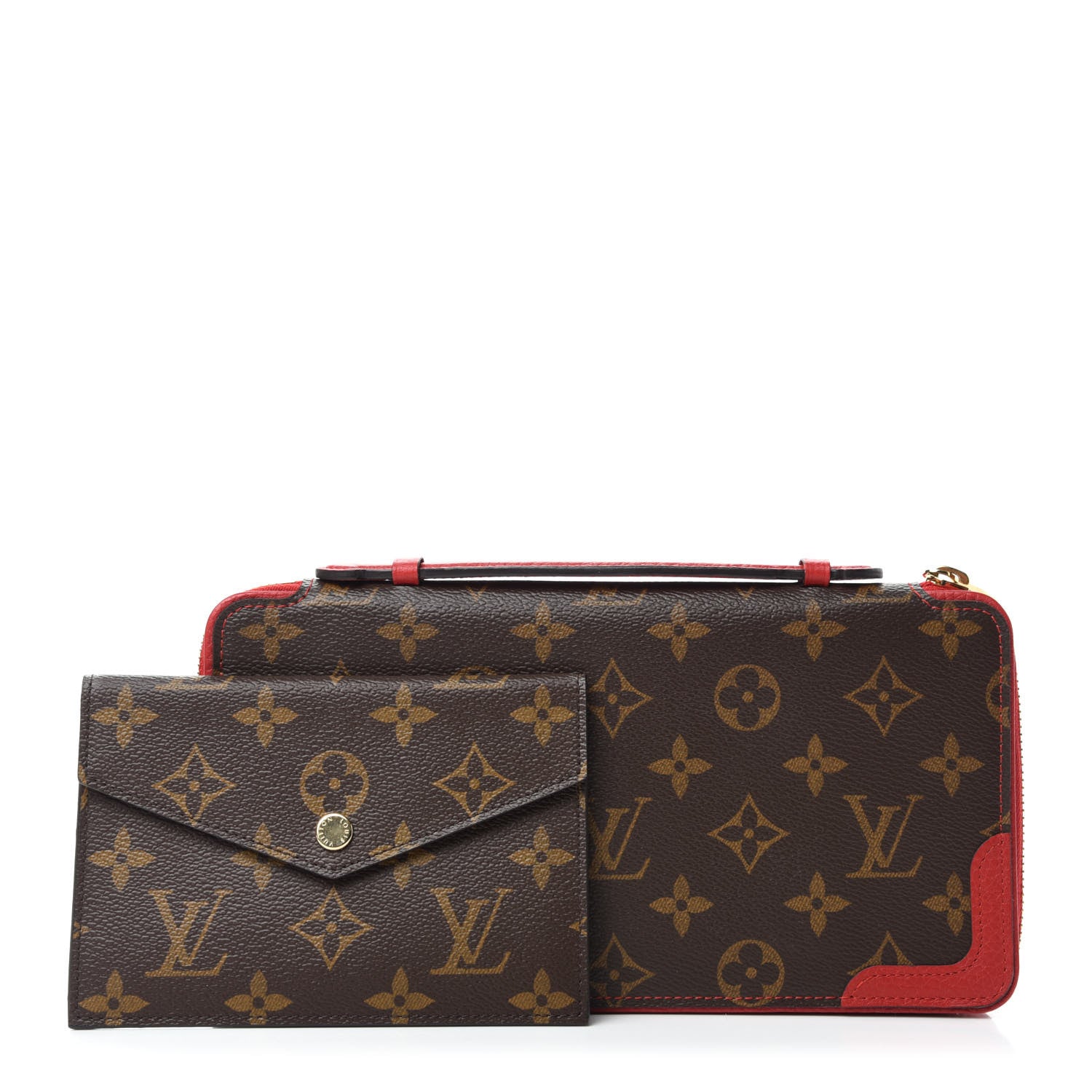 Louis Vuitton Monogram Retiro Daily Organizer Cherry 3 of 9
