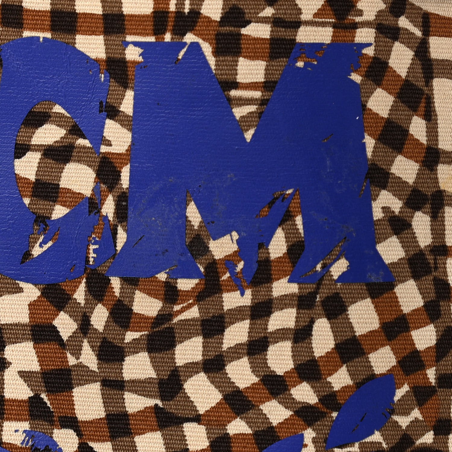 MCM Visetos Large Liz Reversible Shopper Tote Cognac 15 of 20