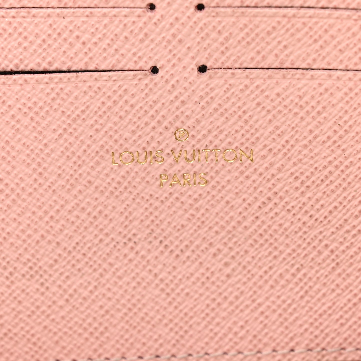 Damier Azur Clemence Wallet Rose Ballerine