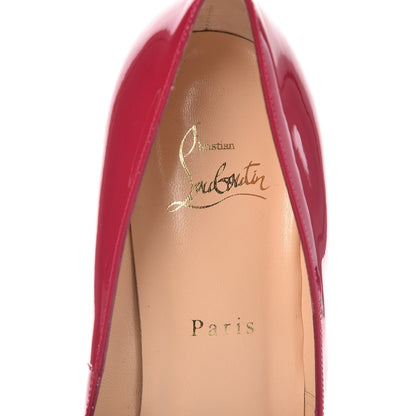 Christian Louboutin Patent Bianca 120 Pumps 39.5 Fuchsia 5 of 9