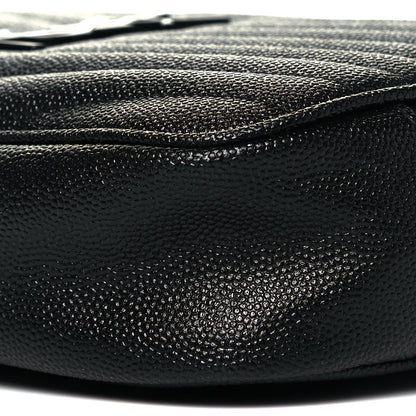 Saint Laurent Grain De Poudre Matelasse Monogram Mini Lou Camera Bag Black 9 of 9