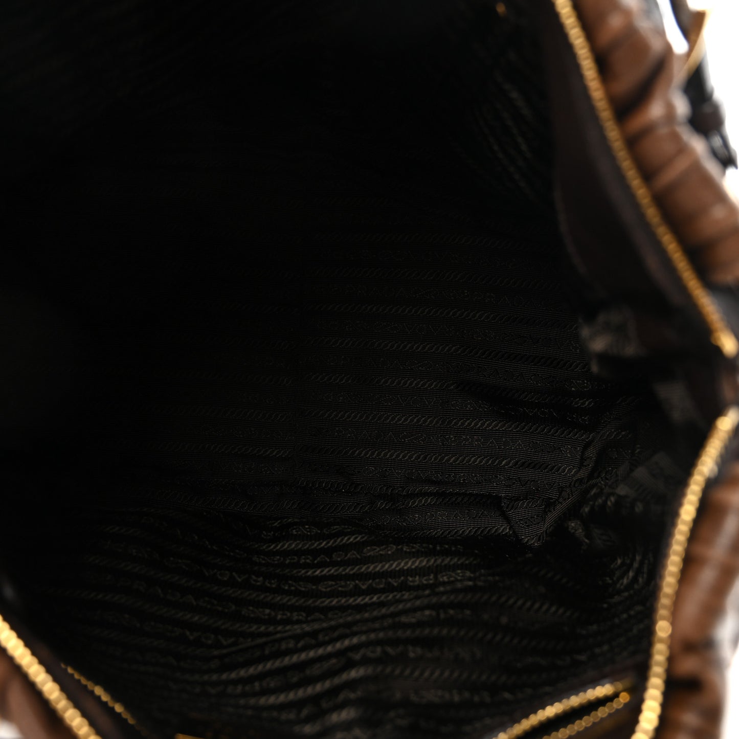 Nappa Gaufre Shopping Satchel Noce