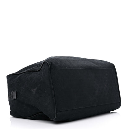 Gucci GG Monogram Web Large Collapsible Carry On Duffle Bag Black 3 of 23