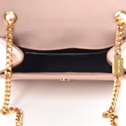 Saint Laurent Grain De Poudre Small Monogram Kate Satchel Pale Blush 5 of 14