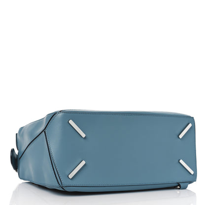 Loewe Calfskin Medium Puzzle Bag Stone Blue 4 of 8