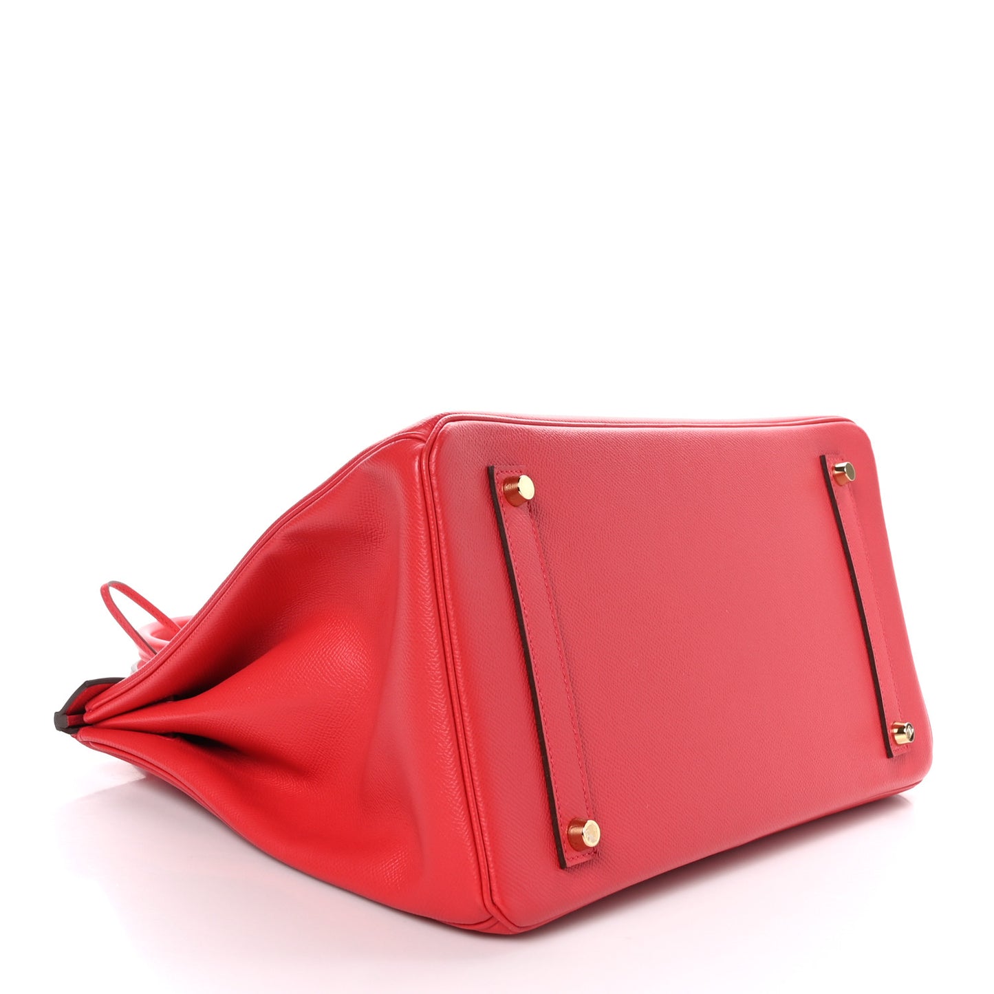 Epsom Birkin 35 Rouge de Coeur