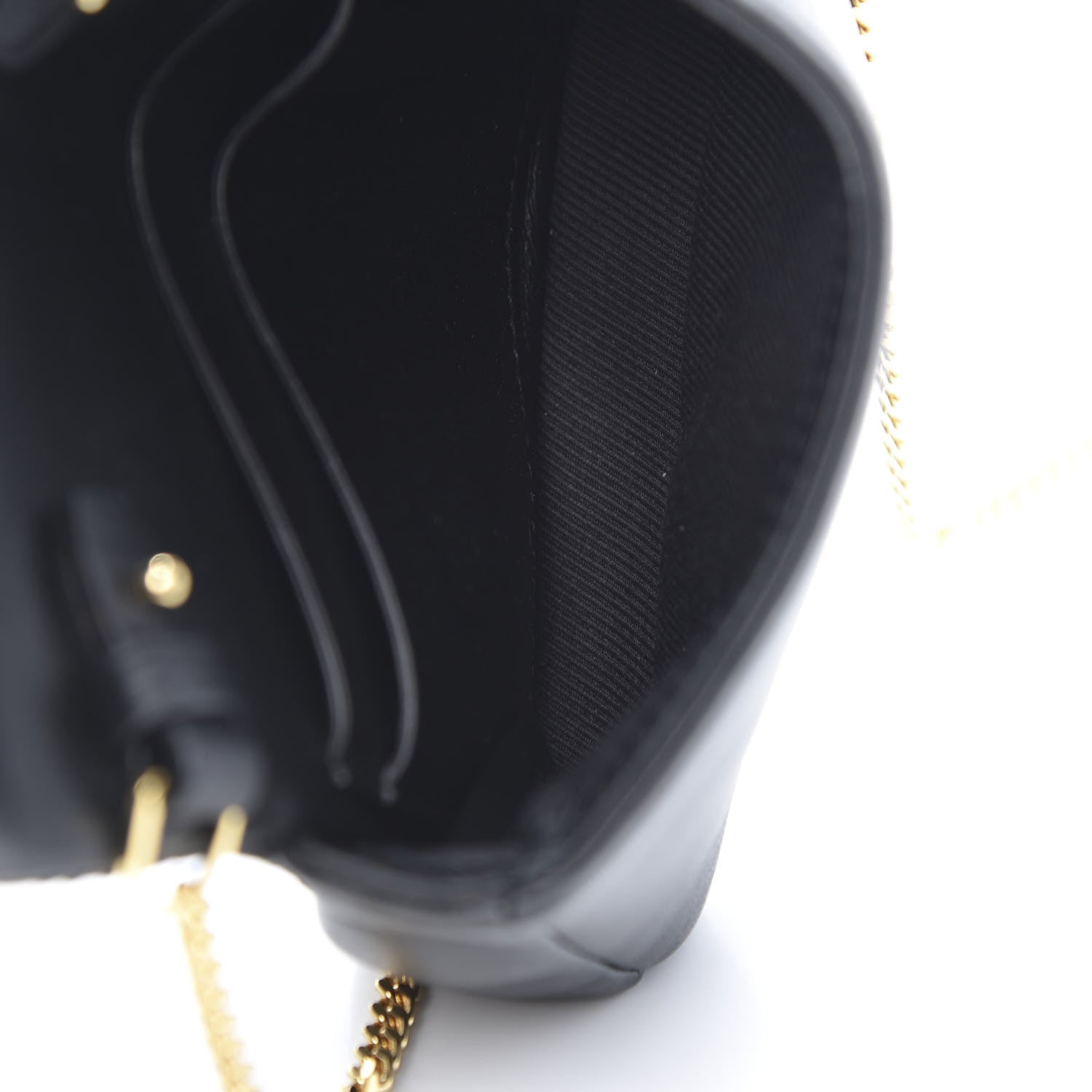 Burberry Lambskin Quilted Micro Lola Bag Black 5 of 10