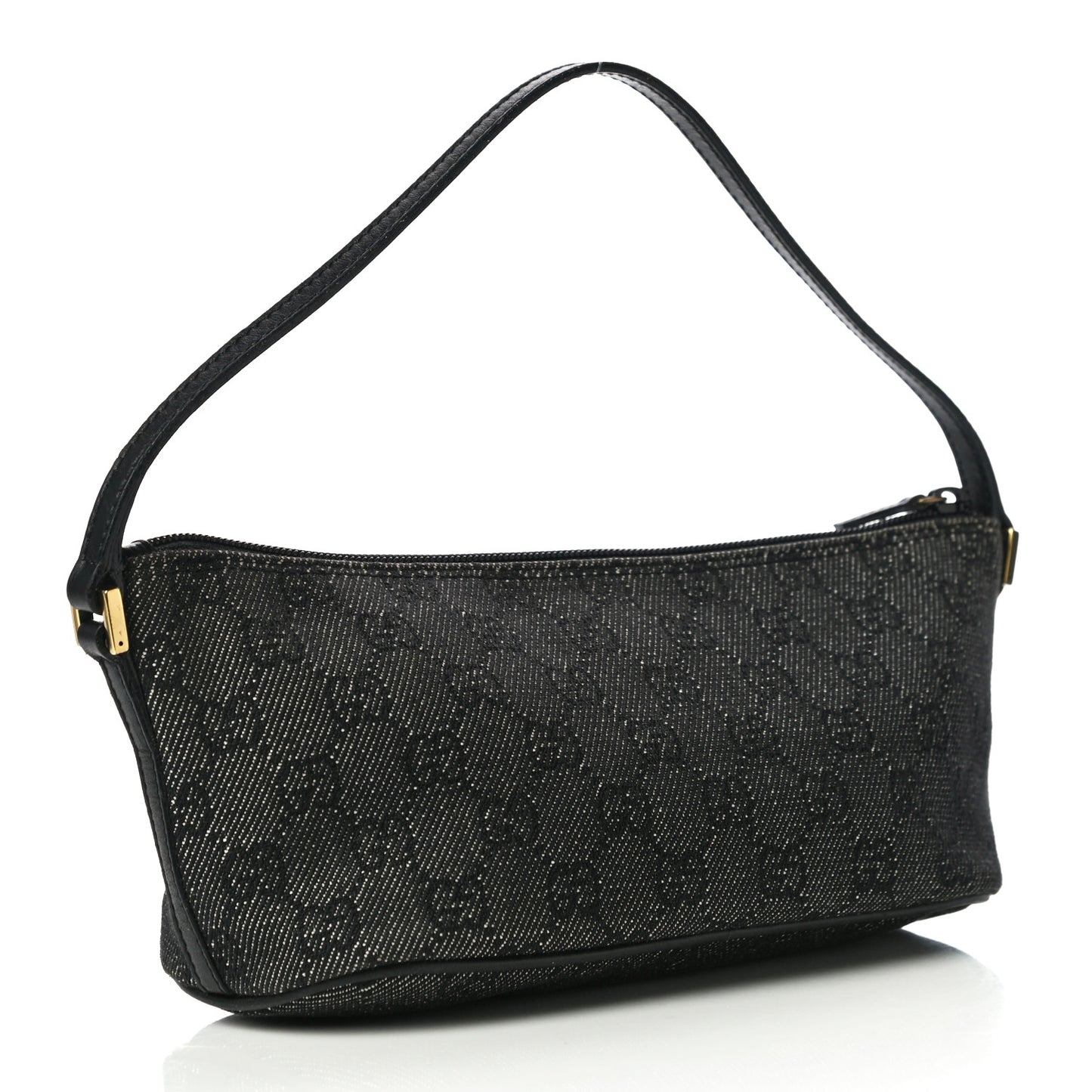 Denim Monogram Boat Pochette