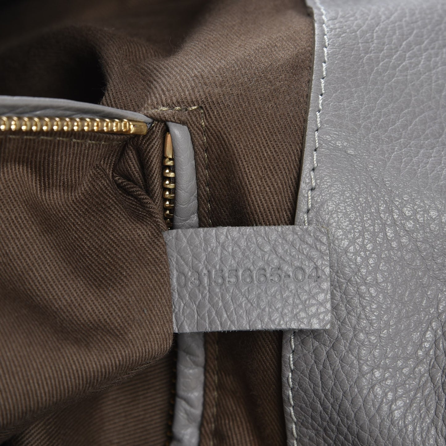 Calfskin Large New Marcie Tote Cashmere Grey